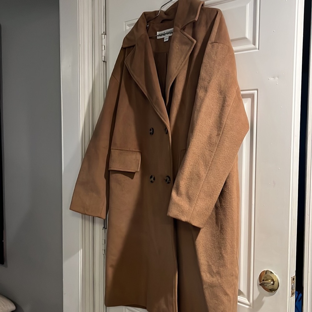 Double breasted pea coat